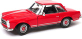 Macheta Auto Welly 1:24 Mercedes-Benz 230 SL Rosu, 24093